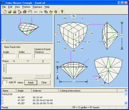 Screenshot of GemCad for Windows